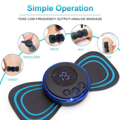 Butterfly Portable Electric Neck Massager Mini