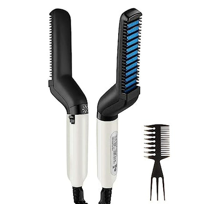 The Ultimate Multifunctional Hair and Beard Comb Brush for Quick Hair Styling and Beard Straightening